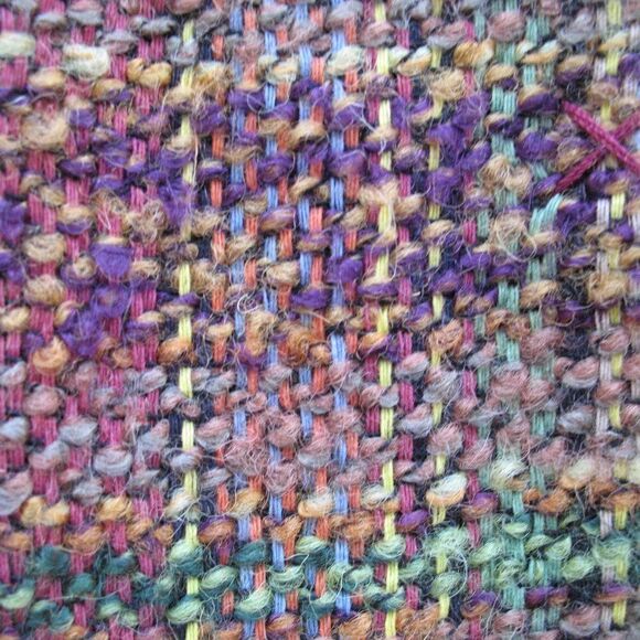 Multi Color Plaid Wool Blend Skirt - Picture 5 of 8